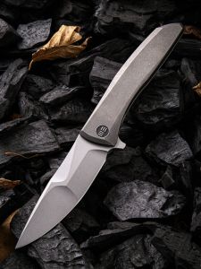 WE KNIFE CO - 923B , Scoppio , CPM 20CV , 6AL4V Titanium , Tip-Up, Right Carry