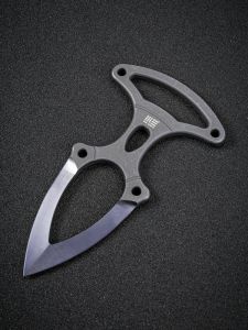 WE KNIFE CO -924B , B.U.D. (Back Up Dagger) , 6AL4V Titanium, Black Kydex Sheath