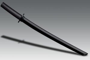 COLD STEEL- 92BKW -Wakazashi Bokken Fixed Blade Knife ( 21" Polypropylene Material )