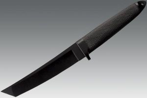 COLD STEEL- 92FCAT - FGX CAT TANTO Fixed Blade Knife ( 6" Grivory with Kraton Grip Blade ) - Plain Edge