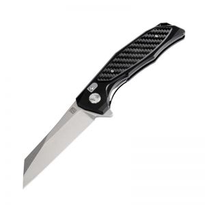 ARTISAN CUTLERY MEGAHAWK ATZ-1809P D2 BLADE CARBON FIBER AND ALUMINUM HANDLE FOLDING KNIVES