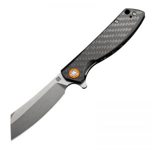 ARTISAN CUTLERY TOMAHAWK ATZ-1815PS D2 BLADE CARBON FIBER HANDLE FOLDING KNIVES