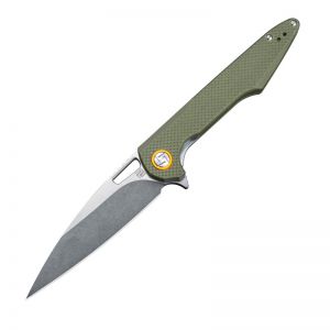 ARTISAN CUTLERY ARCHAEO ATZ-1821P D2 BLADE G10 HANDLE FOLDING KNIVES