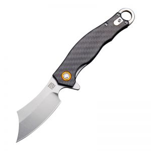 ARTISAN CUTLERY CORSAIR ATZ-1828P D2 BLADE G10 AND MICARTA AND CARBON FIBER HANDLE FOLDING KNIVES