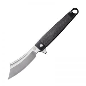 ARTISAN CUTLERY CUTLASS ATZ-1830G S35VN BLADE TITANIUM AND CARBON FIBER HANDLE FOLDING KNIVES