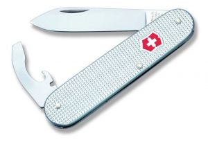 Victorinox - 53949  Swiss Army Bantam -Multi Tool Pocket Knife - Silver Alox knife - Avalaible With Keyring