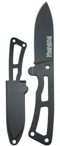 Ka-Bar Knives - BK13CP , Becker Remora ,    Neck Knife ,  3.25'' Plain  1095 Cro-Van Blade ,  W/ Hard Plastic Sheath
