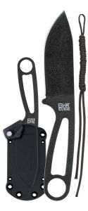 Ka-Bar Knives - BK 14 , Becker Eskabar  Fixed Blade Knife ,  3.25'' Plain 1095 Cro-Van Carbon Steel Blade ,  W/ Hard Plastic Sheath