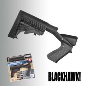 BLACKHAWK-  K04200-C -Specops Stock Pump Shotguns with Knoxx Recoil Suppression Technology