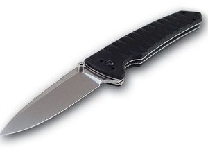BLACKHAWK!-153001SL-Blades Spring Assisted Opening Knife (3.25" Satin Plain)