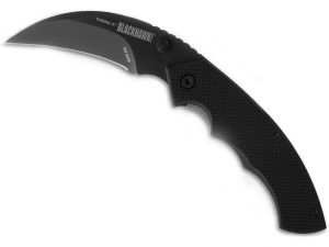 BLACKHAWK!-15G201BK-Garra II Black G10 Folding Pocket Knife (3" AUS-8A Black Plain)