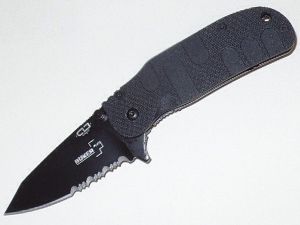 Boker Plus CLB Trance  Black Serrated Blade, Fibre Nylon Scales-BO596