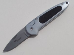 Boker Toplock II  B07107 Automatic  Folding Knife With Black  Inserts