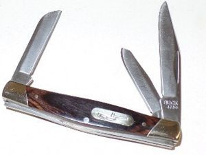 BUCK- 373BRSWM-B -TRIO Folding Knife ( 2.5" StainlessSteel Balde)