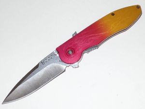 BUCK- 297-RD-0 - RUSH Assisted Opening Folding Pocket Knife ( 3" Stainless Steel Knife)