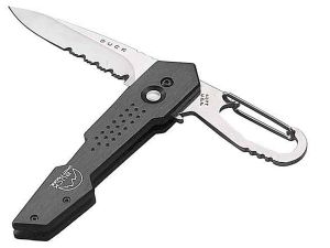 BUCK-437-BKX-0 Revolution Folding Pocket Multi Tool Knife ( 3" Plain Steel Blade )