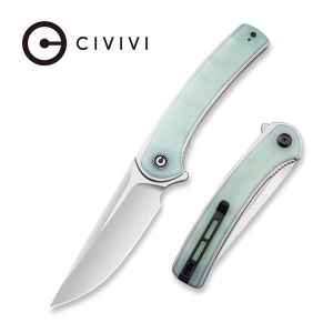 Civivi - Asticus Flipper Knife Natural G10 Handle (3.80'' Satin D2) C 2002B