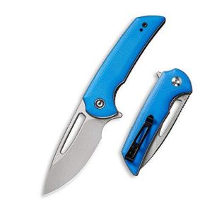 Civivi - Odium Flipper Knife Blue G10 Handle (2.65" Stonewashed D2) C 2010C