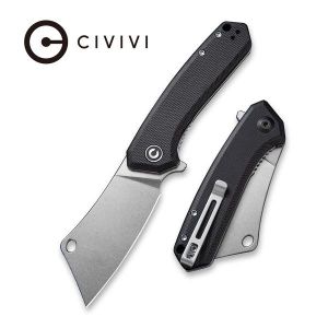 Civivi - Mini Mastodon Black G10 Handle (2.97" Stonewashed 9Cr18MoV) C 2011C