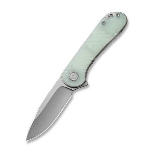 Civivi - Blade HQ Exclusives SKU - Elementum Flipper Knife Natural G10 Handle (2.96'' Stonewashed CPM S35VN) C 907N