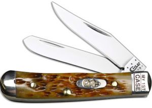 CASE- 05572 Tiny Trapper Antique Folding pocket Knife ( 1.5" Stainless Steel blade ) 05572