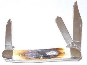 CASE- 05577 -Stockman Antique Folding Pocket Knife ( 1.25" Stainless Steel blade ) 05577