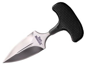 Cold Steel Knives-12CS , Safe Maker II, Push Dagger Fixed Blade Knife,3.25'' Satin Plain Blade, W/ Kydex Sheath, Rare, Discontinued