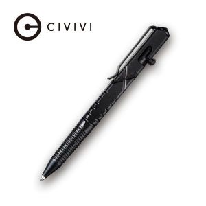 Civivi - C-Quill Black Hard Anodized Aluminum Material Pen CP-01B