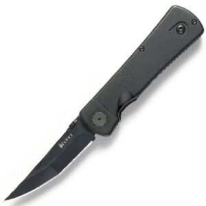 CRKT-2903 Hissatsu Assisted Opening Pocket Knife, 3.875'' Tanto Blade, AutoLAWKS Safety,Glass Filled Nylon Handles, W/Pocket Clip