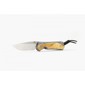 SEBENZA 31 BOX ELDER BURL DROP POINT