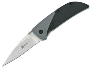 CRKT- 1070 Koji Hara Ichi Assisted Opening Pocket Knife, 2.5'' Plain Blade, Zytel Handles, With Pocket Clip