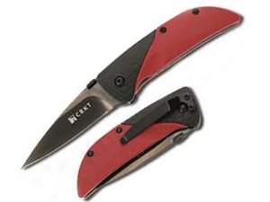 CRKT-1070R Koji Hara Ichi Assist opening plain edge knife
