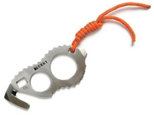CRKT-2051 Extrik-8-R  Emergency Rescue Tool, With Kydex Sheath, Multitool, With Lanyard/ Neck Chain