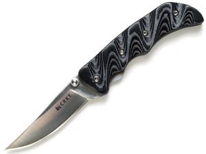 CRKT - 7450 Rave Assisted Opening Pocket Knife By Gallagher, 2.88'' Clip Point Blade, Contoured Micarta Scales