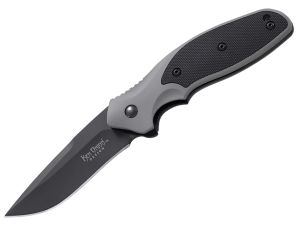 CRKT-K470KKP  Shenanigan Folding Pocket Knife By Ken Onion, 3.25'' Plain Blade,  T6 Aluminum Handles, Discontinued, Rare