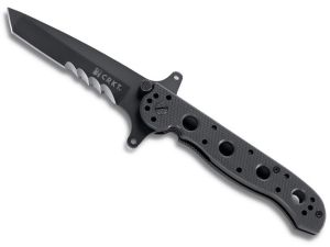 CRKT- M16-13SFG  Special Forces Tactical Folding Knife, 3.5'' Tanto Blade, With AutoLAWKS Safety, Pocket Clip, G-10 Handles
