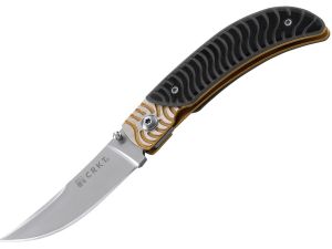 CRKT-7470 Persian Designed By Jernigan Framelock  Gentleman,s Pocket Knife, 2.71'' Satin Plain Blade, With G-10 Overlays