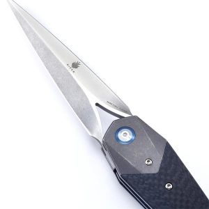 Kizer Söze Carbon Fiber Titanium Black Gray Ki4513A2 (3.65" Stonewash)