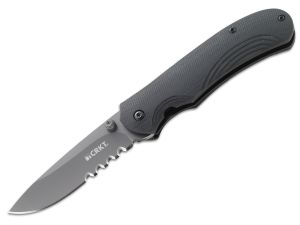CRKT-6875 Steigerwalt Incendor Assisted Opening Knife, G-10 Handles, 2.96'' Plain Blade, With Pocket Clip