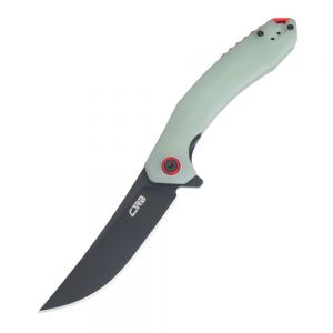CJRB GOBI J1906 AR-RPM9 Powder Steel Black PVD Blade G10 Handle Folding Knives