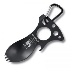 CRKT-9100KC- EAT'N TOOL - Multi Tool , USed As Screwdriver , Opener , Spoon & Fork