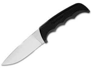 Kershaw Knives-1029  , Bear Hunter II Fixed Blade Knife, Co-Polymer Handles, 4-1/2'' Plain Blade, W/ Leather Sheath , Rare, Discontinued