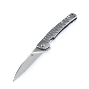 Kizer Splinter Titanium Gray Ki3457A1 (3.375" Stonewash)