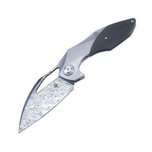 Kizer Minitherium Carbon Fiber Titanium Black&Gray Ki3502D1 (3.0" Gray)