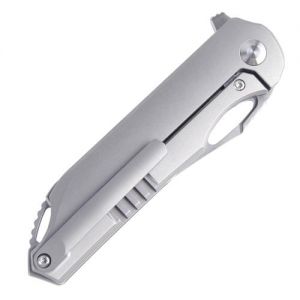 Kizer Assassin Titanium Gray Ki3549A1 (3.15" Satin)