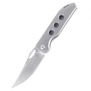 Kizer Assassin Titanium Gray Ki3549A2 (3.15" Satin)