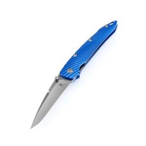 Kizer Sliver Aluminum Blue Ki4419A2(3.50" Stonewash)