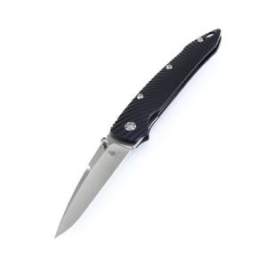 Kizer Sliver Aluminum Black Ki4419A4(3.50" Stonewash)