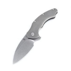 Kizer Roach Titanium Gray Ki4477 (3.5" Satin)