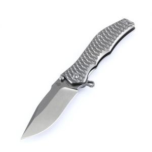 Kizer Gunhammer Titanium Gray Ki4501A1 (3.5" Stonewash)